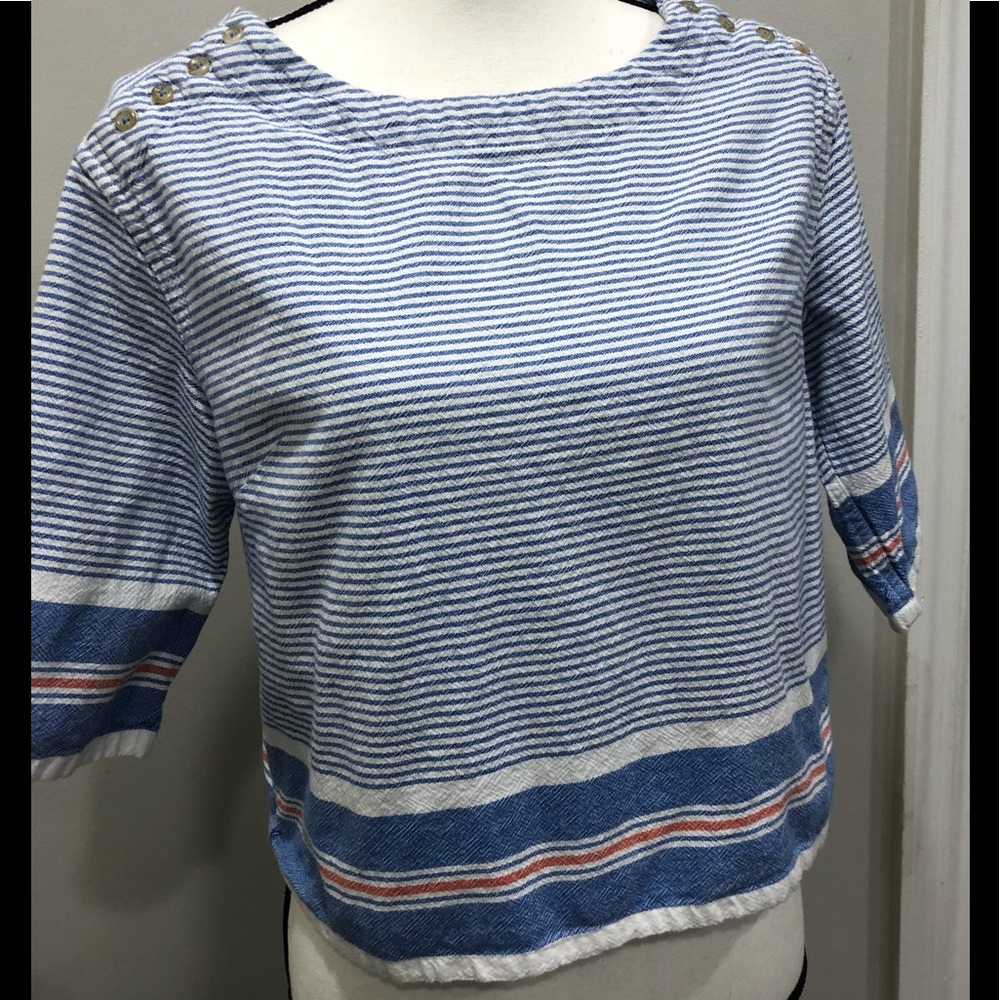 Anthropologie Maeve Cotton Top. XS.
